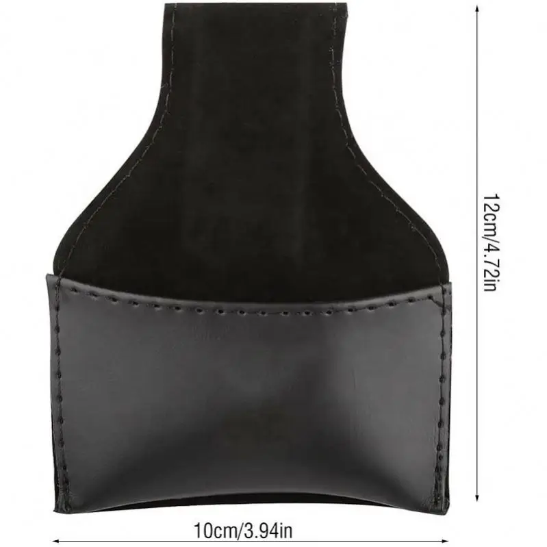 Professional Pool Gym Chalk Pouch Pu Leather Cue Chalk Holder Pouch Bag For Billiards