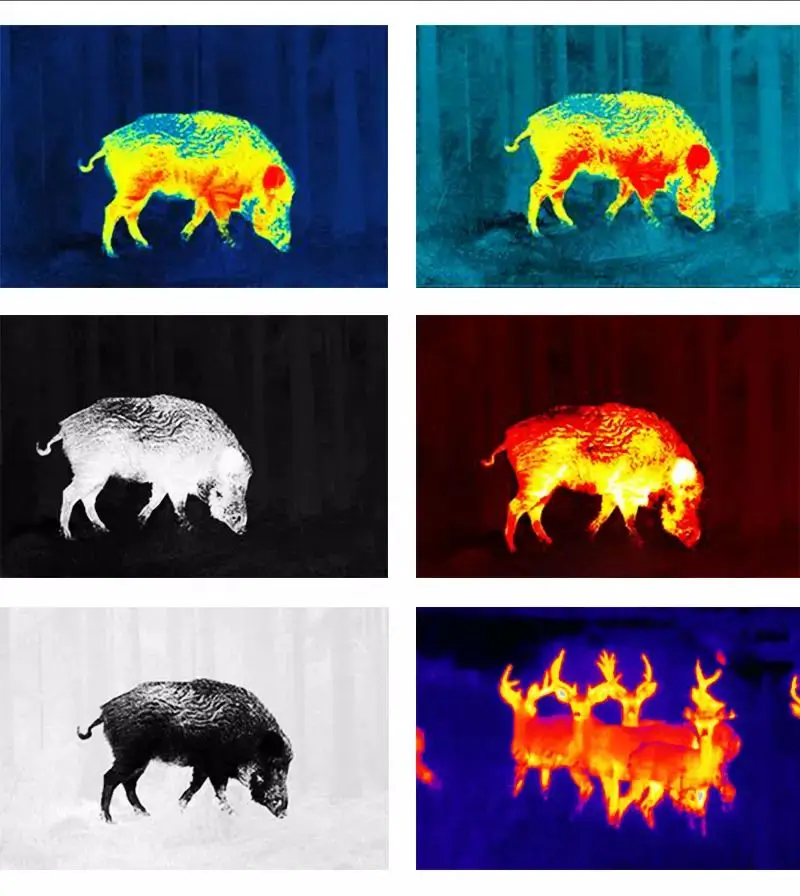 warehouse with stock 35mm lens cheap thermal imaging with night vision monocular hunting