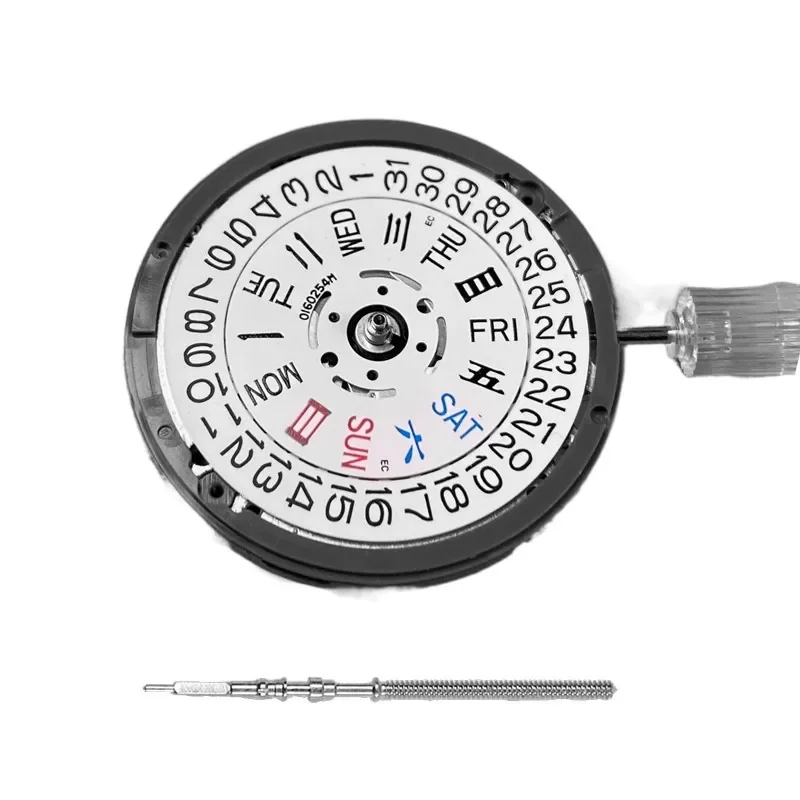 Seiko NH36 Movement Original Three-dot Double Calendar Automatic Mechanical Watch