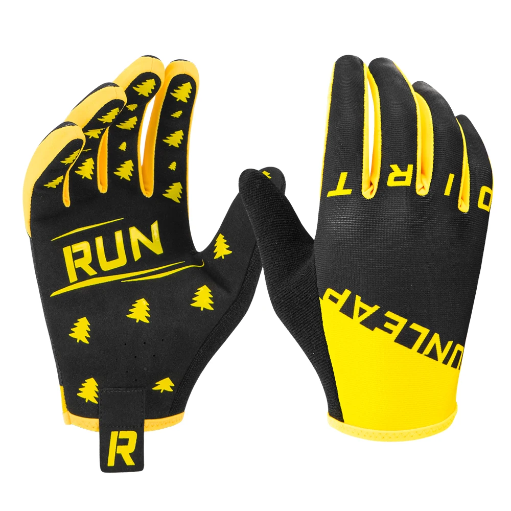 Best Quality Full Finger Custom MTB Racing Gloves Breathable Anti-slip Motorcycle  Gloves for BMX ATV MTB MX Gloves