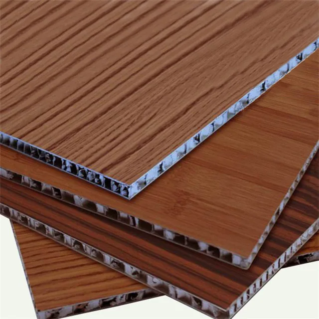 Healthy formaldehyde-free Exterior and Indoor decorative metal plate 20mm aluminum honeycomb panel for Project On Hot Sale
