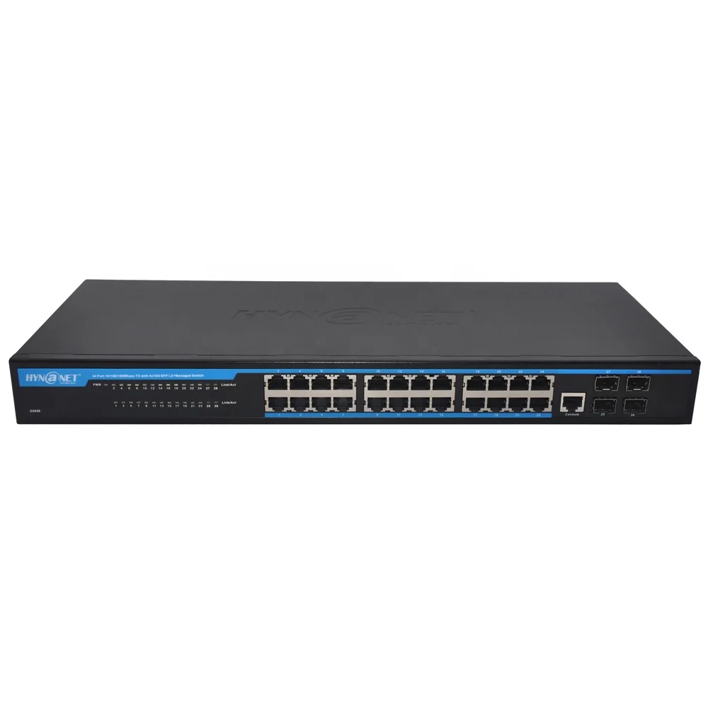 24 port gigabit L3 managed 10gb Uplink Ethernet switch