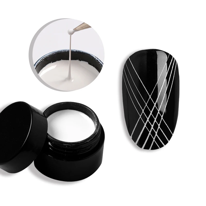 Design Art Soak Off 12 colors UV Metal Nail mud led  platinum metallic Painting Gel