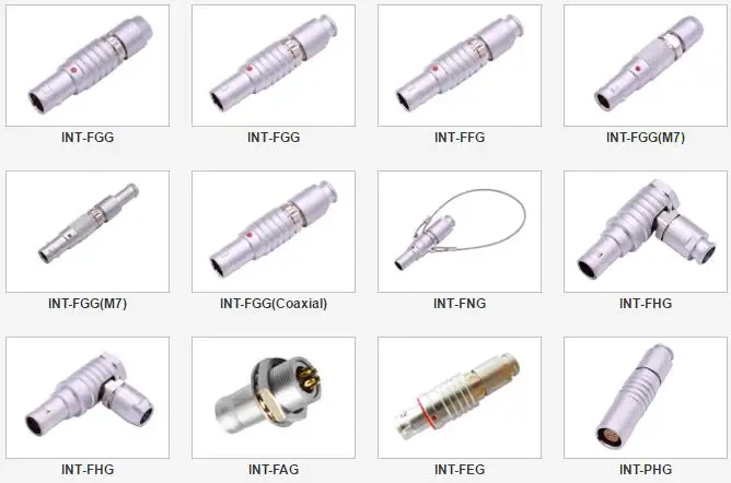 B series M9 M12 M15 M18 size 2 3 4 5 6 7 8 9 10 12 14 pin FGG EGG FHG ECG PHG fixed socket female push-pull circular connector