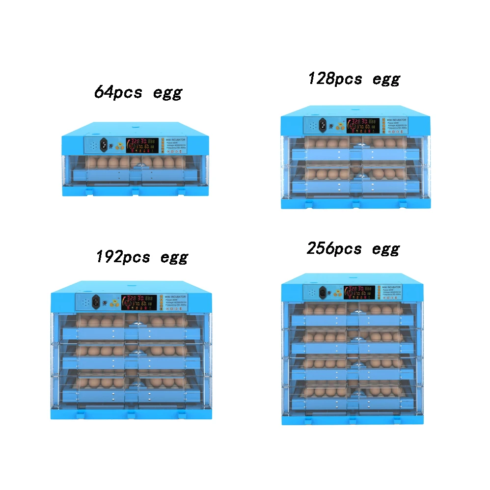 2024 Fully Automatic Egg Hatching Machine Incubator 220V/110V Chicken Duck Goose Bird Egg Incubator