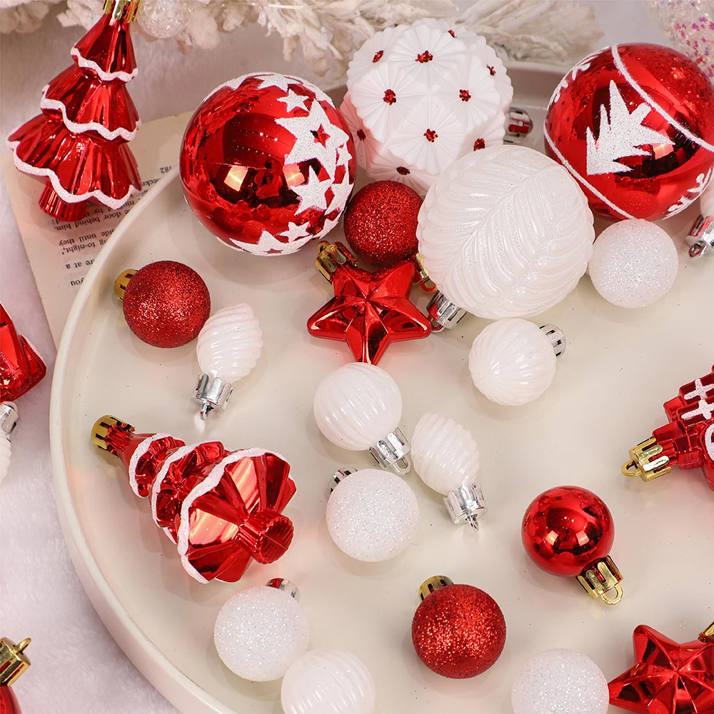 Best Seller  Original  Factory Wholesale  Christmas Baubles  Plastic Christmas Ball Christmas Decorations From YIWU