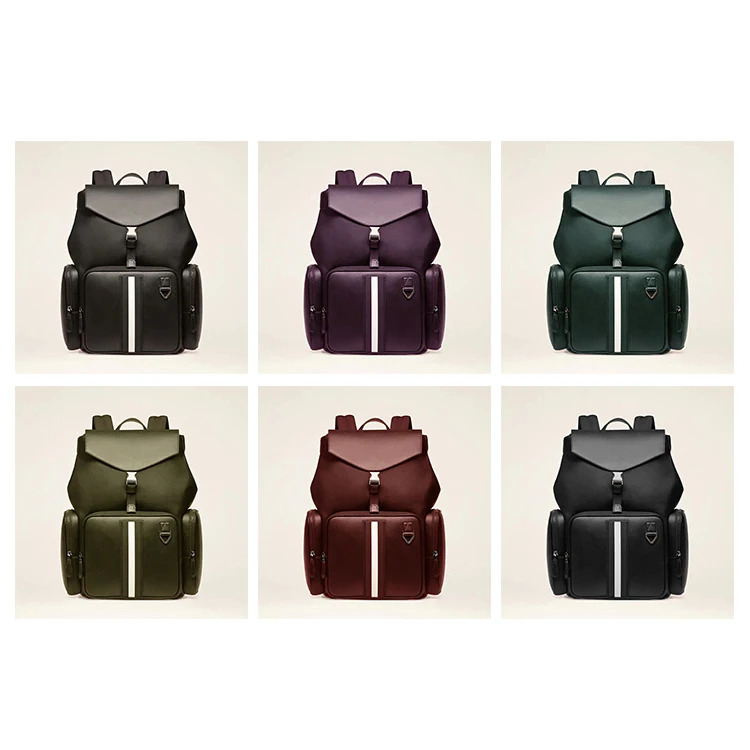 Sport Casual Men Backpacks Designer School Back Pack with Small MOQ Luxury Custom Logo Large Capacity Black Waterproof Softback