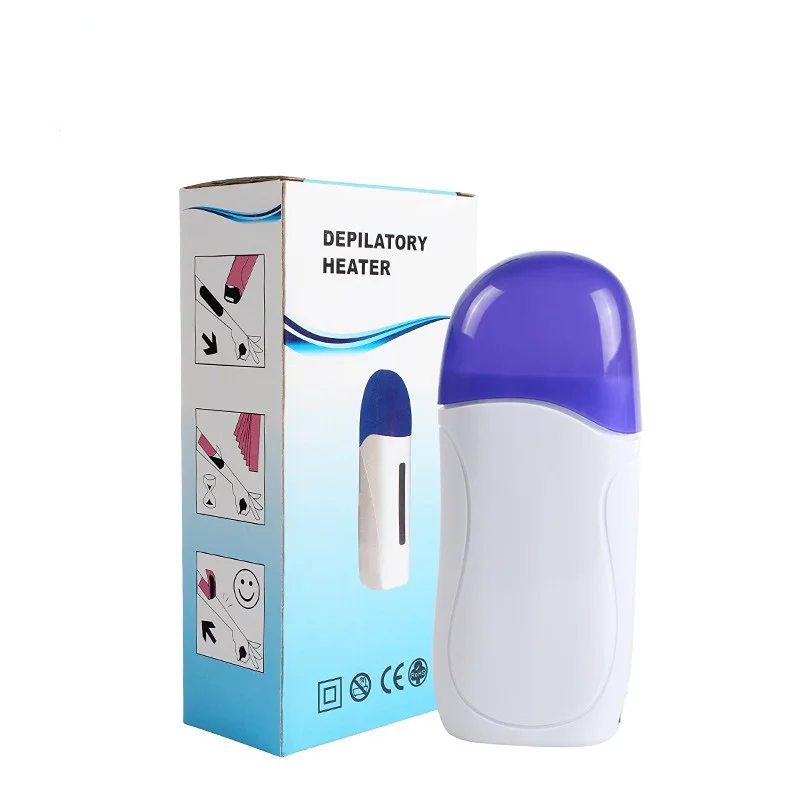 Portable Wax Warmer Customized Logo Electric Depilatory Roll On Wax Heater For Hair Removal Wax Roller Machine