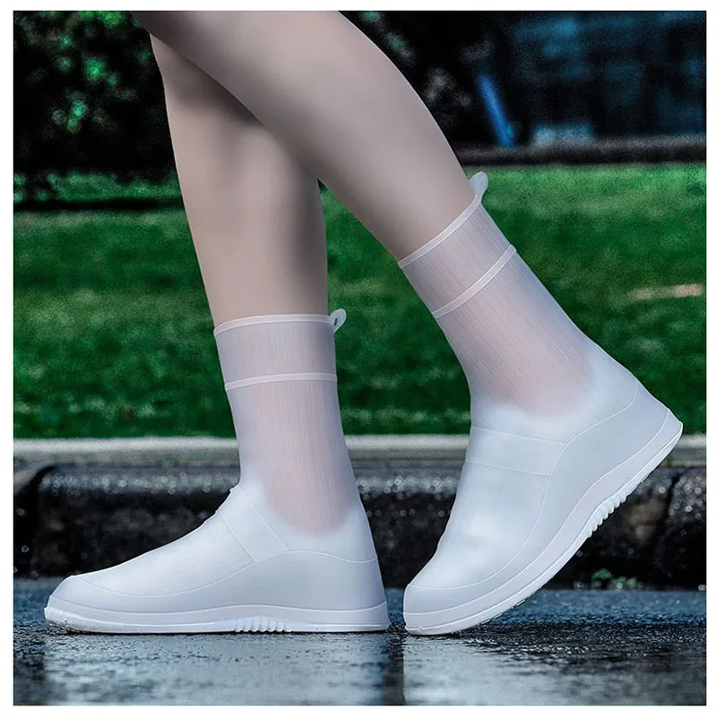 Manufacturer Factory High Quality Unisex Silicone Creative Cover durable Lasting Cover Rain Boots  Outdoor Light Rain Cover