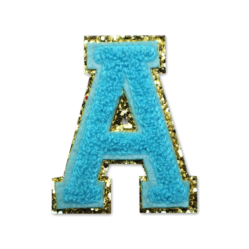 Hot Sale Factory Direct Custom 3d Felt Embroidery And Chenille Letter Patches Mens