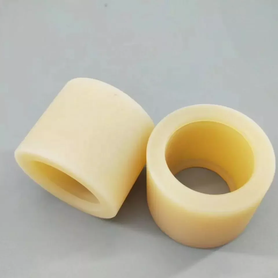 MC nylon plastic insert bushing sleeve for shaft tube pipe PA6 nylon gasket/flange