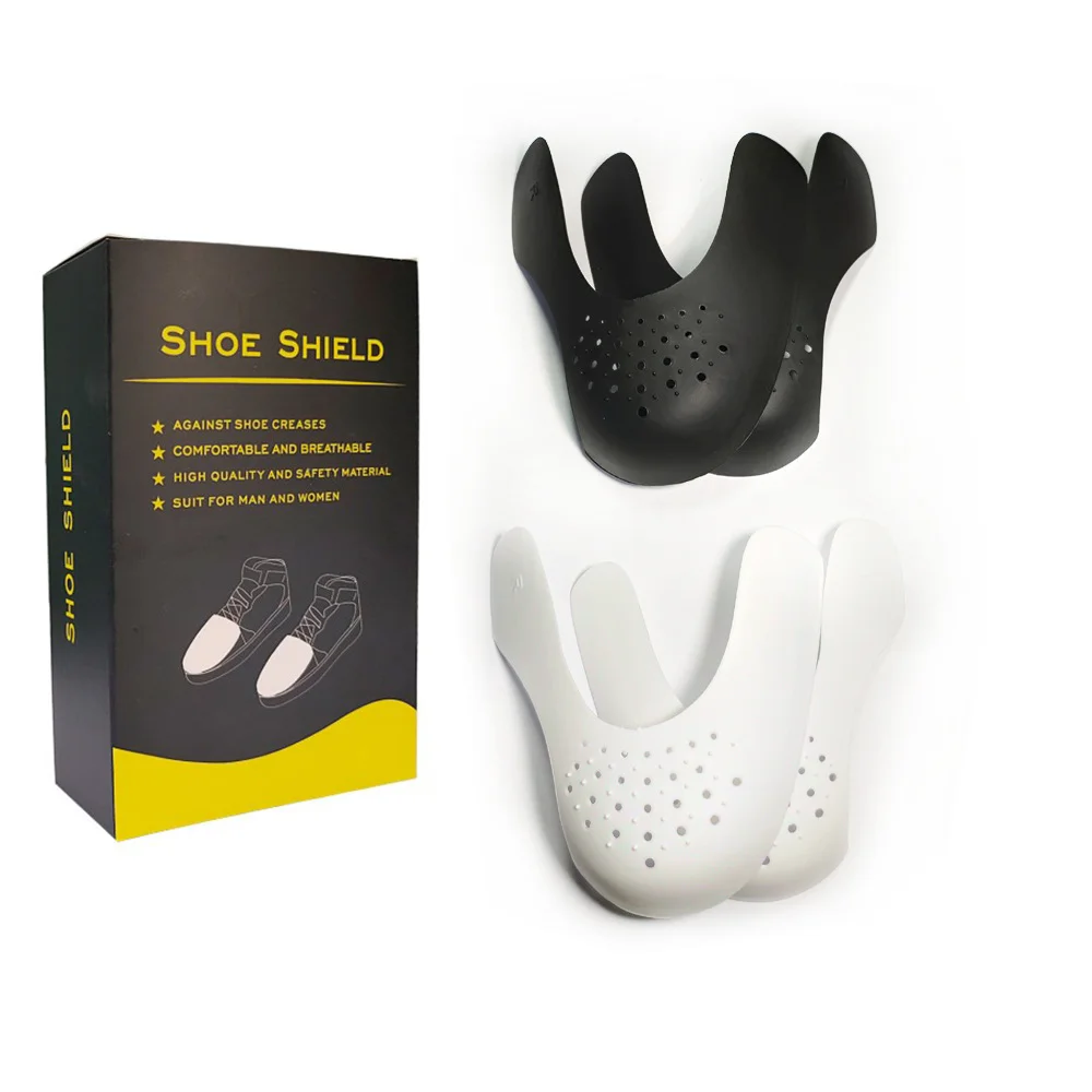 Custom Logo Shoe Crease Protector Guards  Anti Wrinkle TPR Plastic Shoe Tree for Sneakers Protect Protective