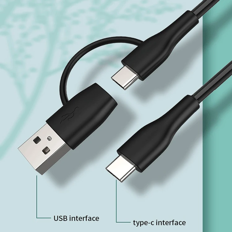 DataRoad официальный usb кабель оплетка 3 в 1 2 c штекер-штекер с USB-кабелем