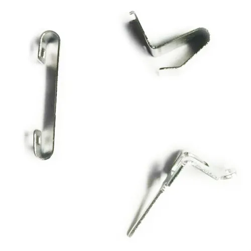 Customized Battery Connector  Battery contact sheet   nickel plated electrical contact springs