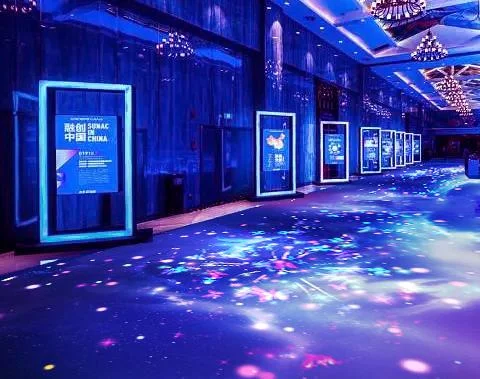 Pandora Dream AR Virtual Football Games Android System Interactive Floor Projection System Outdoor Interactive Floor