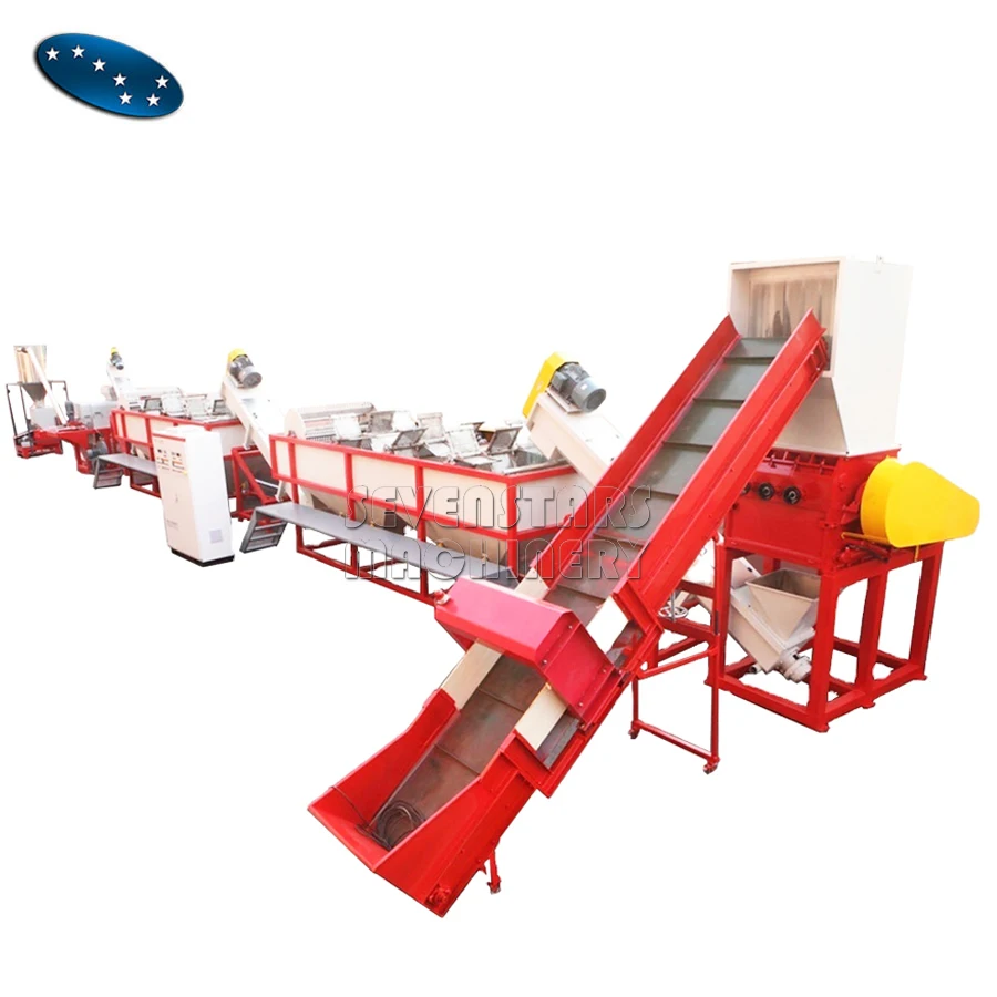 Прямая продажа с завода, дробилка для пластиковых полипропиленовых пленок, линия стиральной машины для переработки