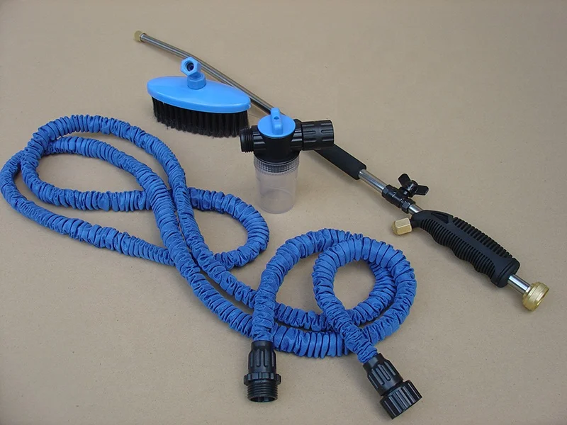Multi-Use High Pressure Garden Cleaning Car Washing Water Jet Zoom Wand Sprayer Lance Brush Broom Car Wash Spray Gun Cleaner