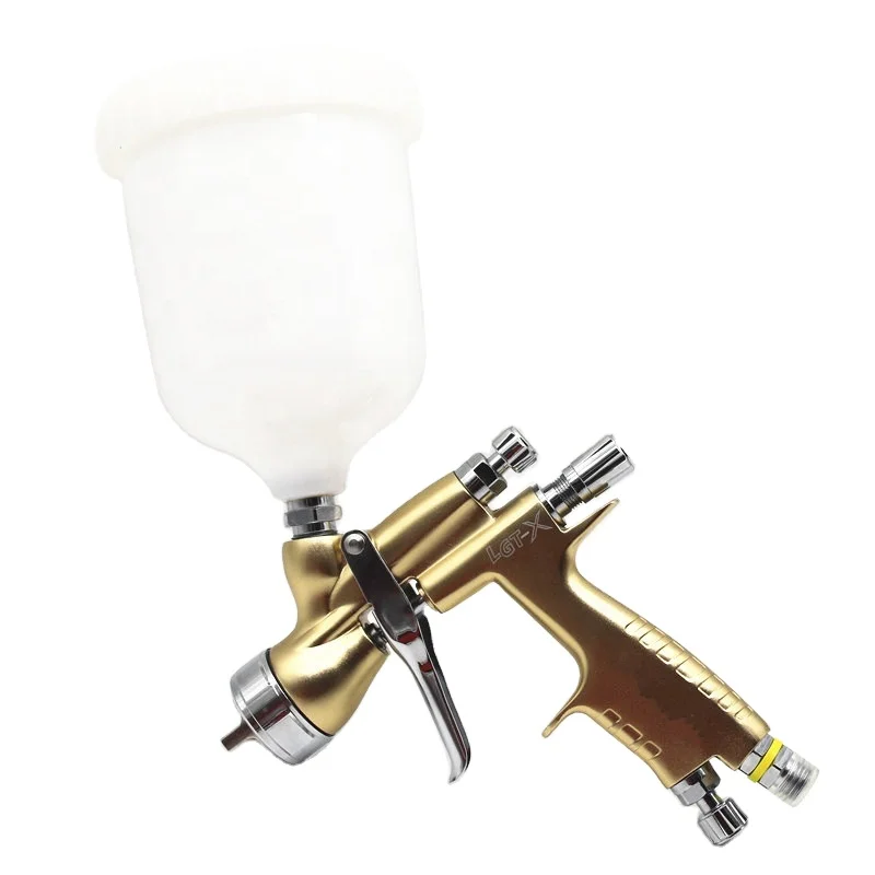 New LGT-X Spray Gun 1.3mm Stainless Steel Nozzle 600cc Cup /Car Paint  Gun/Air Tools/For Water Based