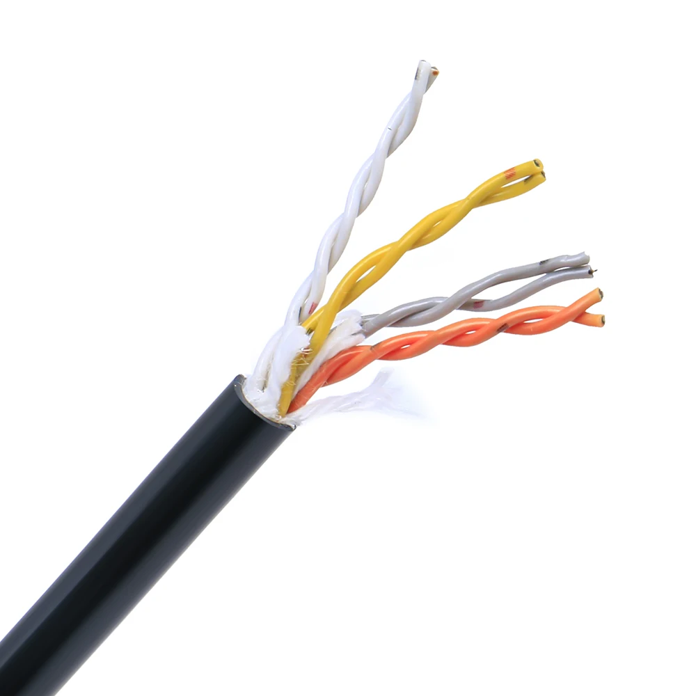 26AWG 28AWG Twisted 4 Pair UTP/STP/FTP/SFTP Cable Cat7 Network Cable For Video conferencing and Cloud computing