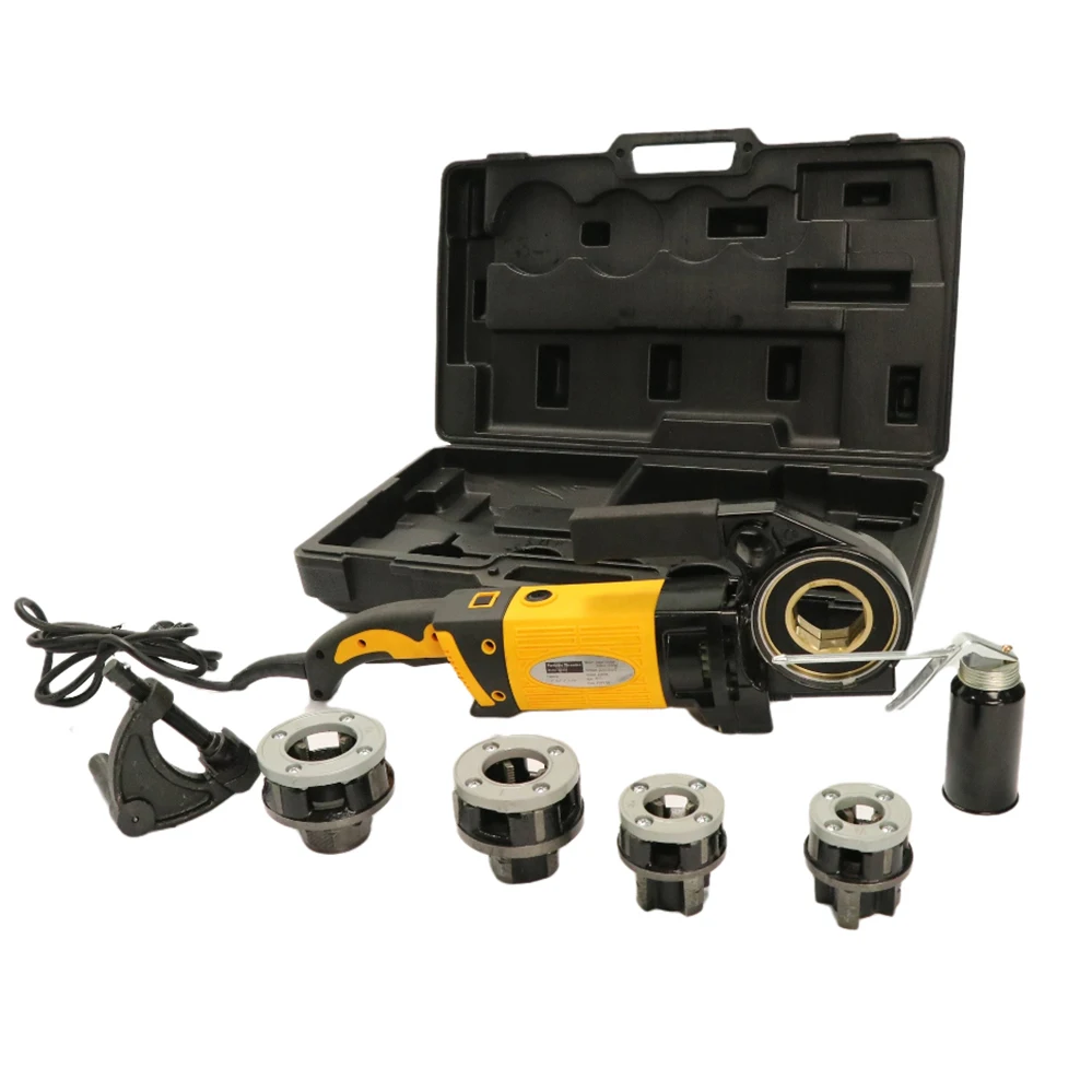 Китайский поставщик, машина для нарезки стальных труб, Электрический нарезчик труб для 1/2, 3/4, 1, 1, 1 1/4, SQ30A