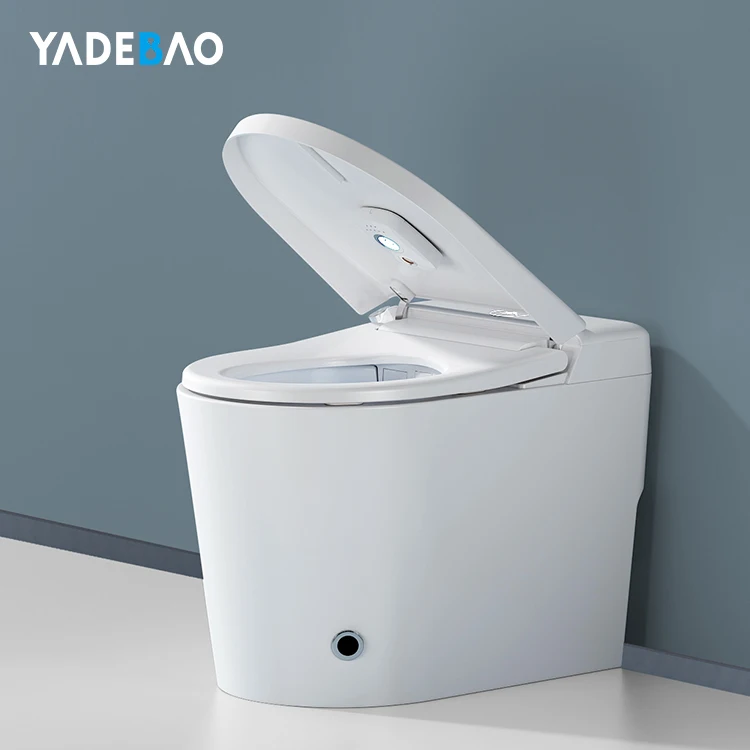 New Design bathroom smart electronic automatic flush sensor water closet toilet smart toilet