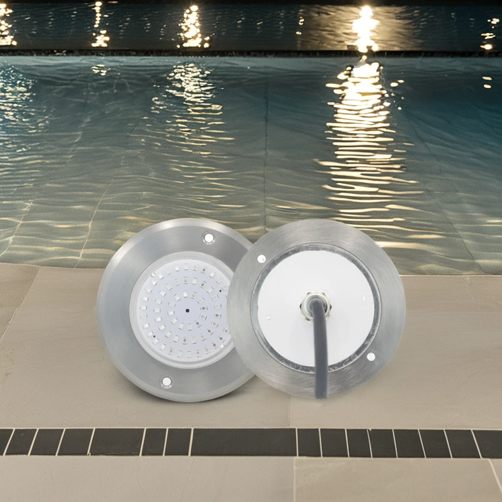 HUAXIA 316 Stainless Steel 10W DC12V Led Underwater light 8mm slim LED Swimming pool lamps