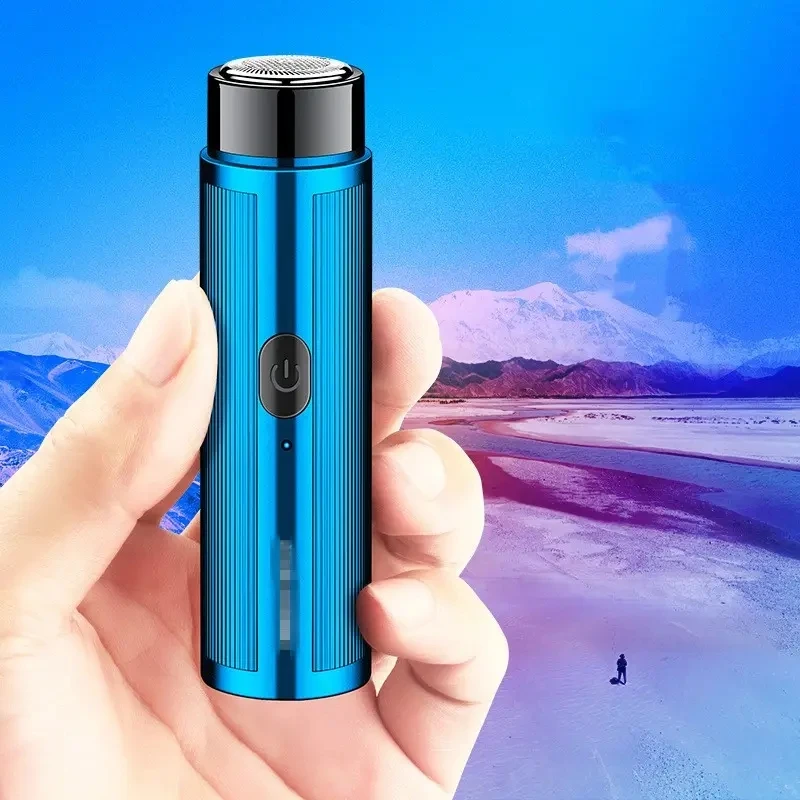 Mini Shaver Men Portable Car Travel Rechargeable Shaver Professional Hair Removal Face Body Care