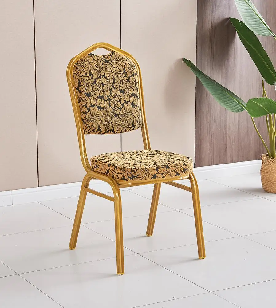 Have in stock cheap price restaurant dinning banquet hotel chairs with metal legs