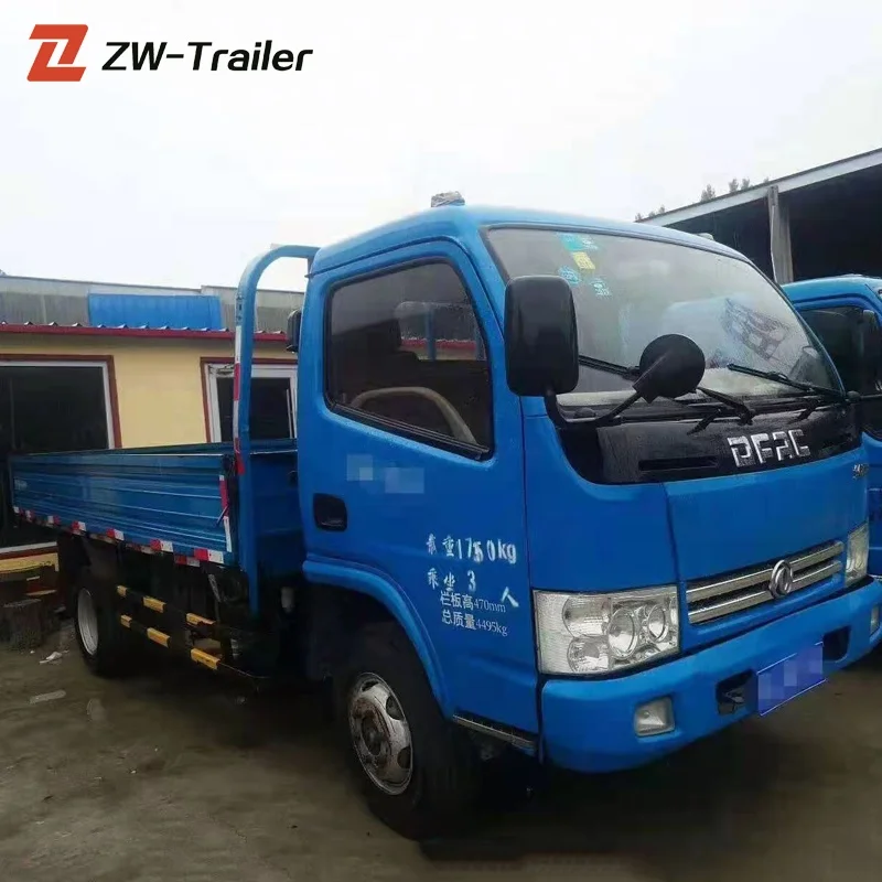  Подержанные китайские легкие 4x2 dongfeng грузовые мини-грузовики на