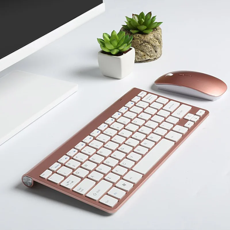 Portable 2.4g Wireless Keyboard and Mouse Combo For Ipad Ios Android Tablet