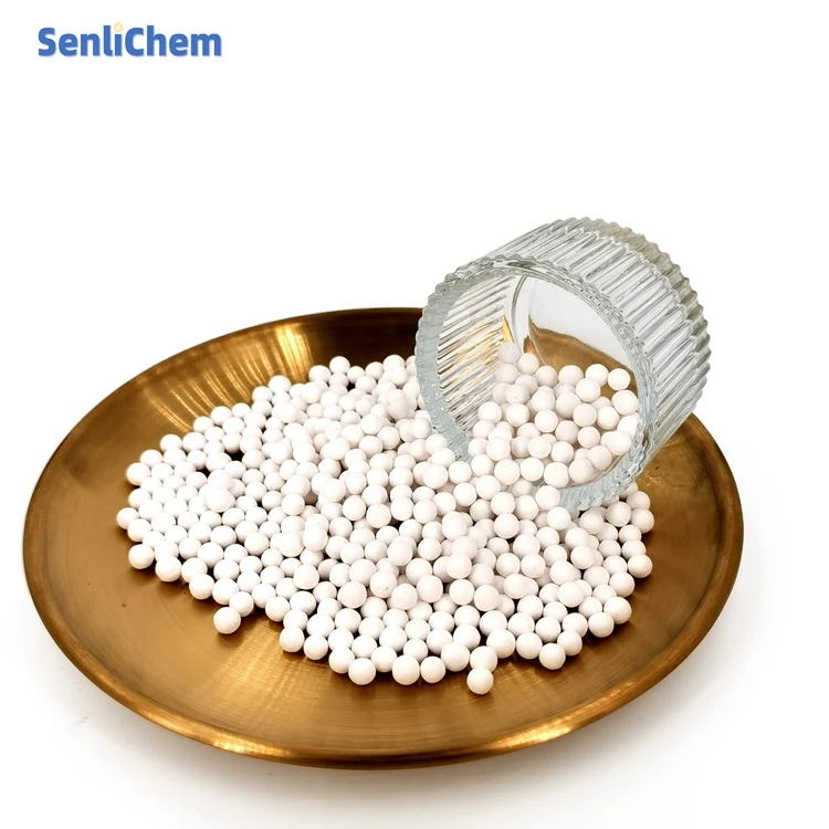 Special Activated Alumina High Crush Strength and Low Dust for Desulfurizing Treatment Dry Compressed Air and Other Gas