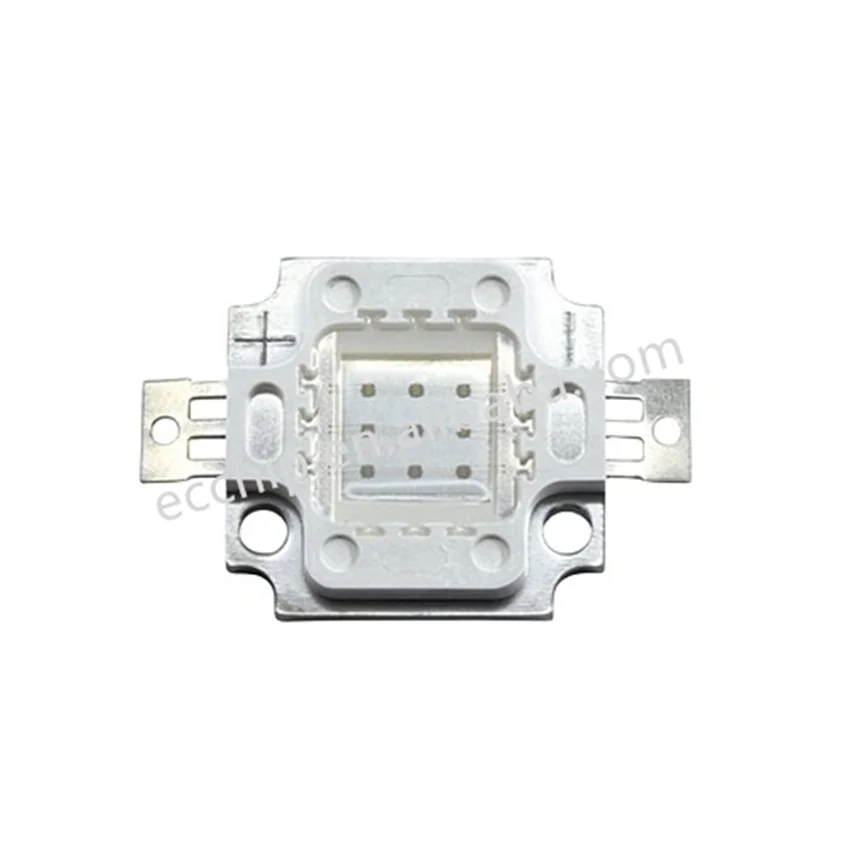 Высокомощный светодиодный чип 10 Вт ультрафиолетовый (365nm-425nm) 11 видов длин волн COB-излучатель света Компоненты Диода