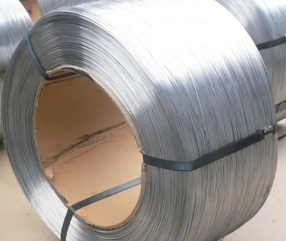 hot dipped galvanized steel wire 1.0mm 3.0mm electro galvanized Iron wire