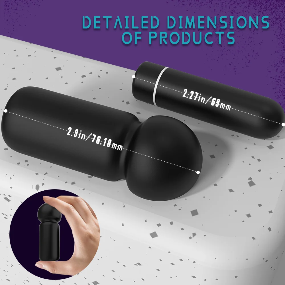 S-HANDE clitoris breast stimulation mini Vibrator wand massager body Vibrator Electric wand massager