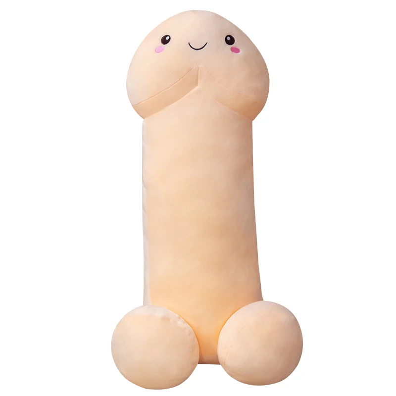 2020 hot sale Funny plush toy custom stuffed simulation penis pillow 3D shape soft toy