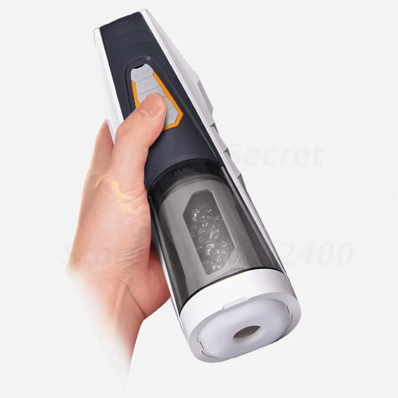 New Powerful Automatic Male Masturbator Intelligent Telescopic Rotation AV Voice Sex Toys Real Vagina Electric Climax For Men