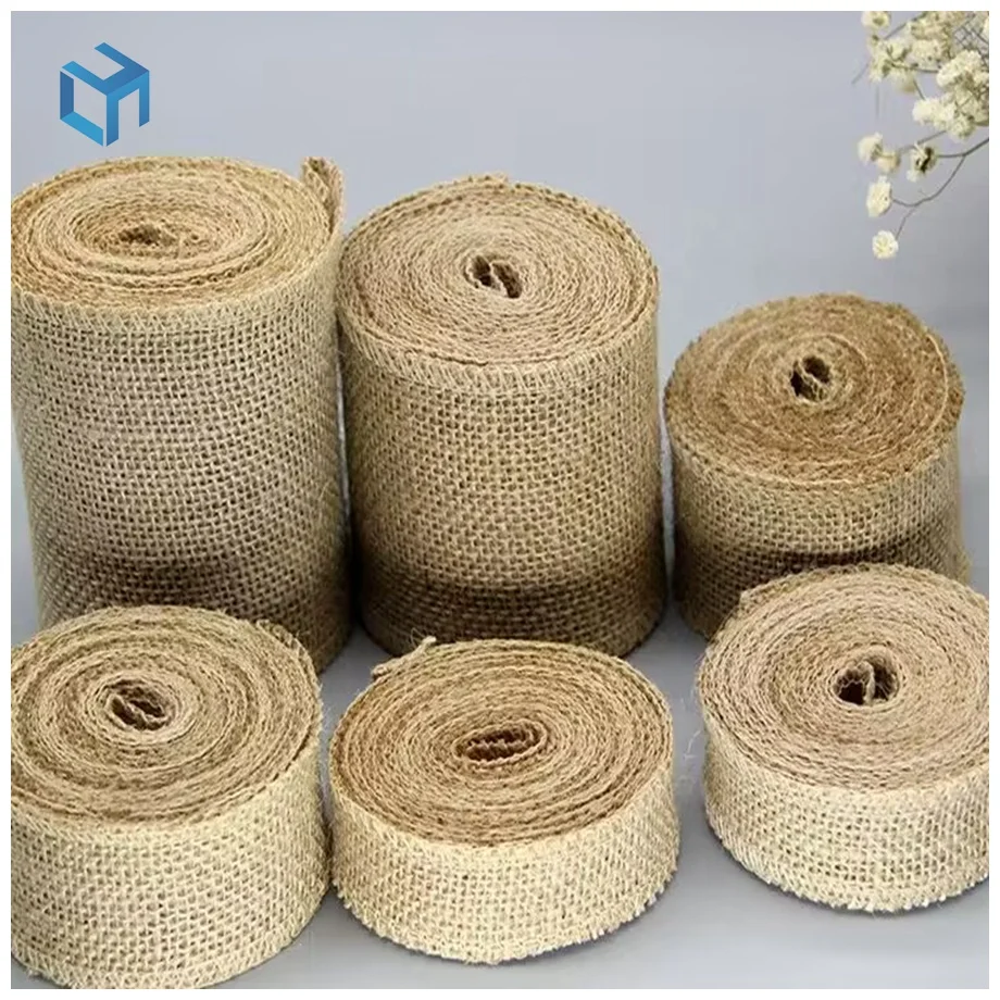 100% natural burlap fabric factory customized jute fabric jute linen table cloth for packing bag jute cloth fabric