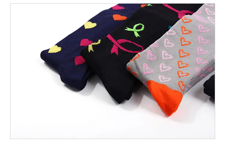 Outdoor sports compression socks for women and men multi-color running elastic  cycling pressure socks mountaineering Amazon