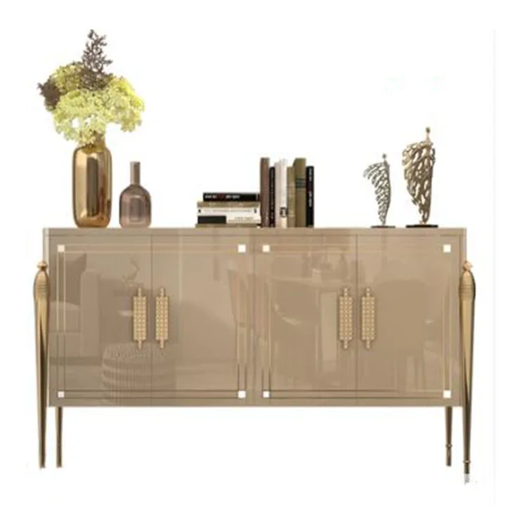 Luxury Modern Wood Sideboard Console Dishes Storage Side Cabinet Sideboards