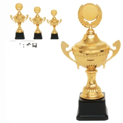 Fast delivery high quality metal  awards trophy