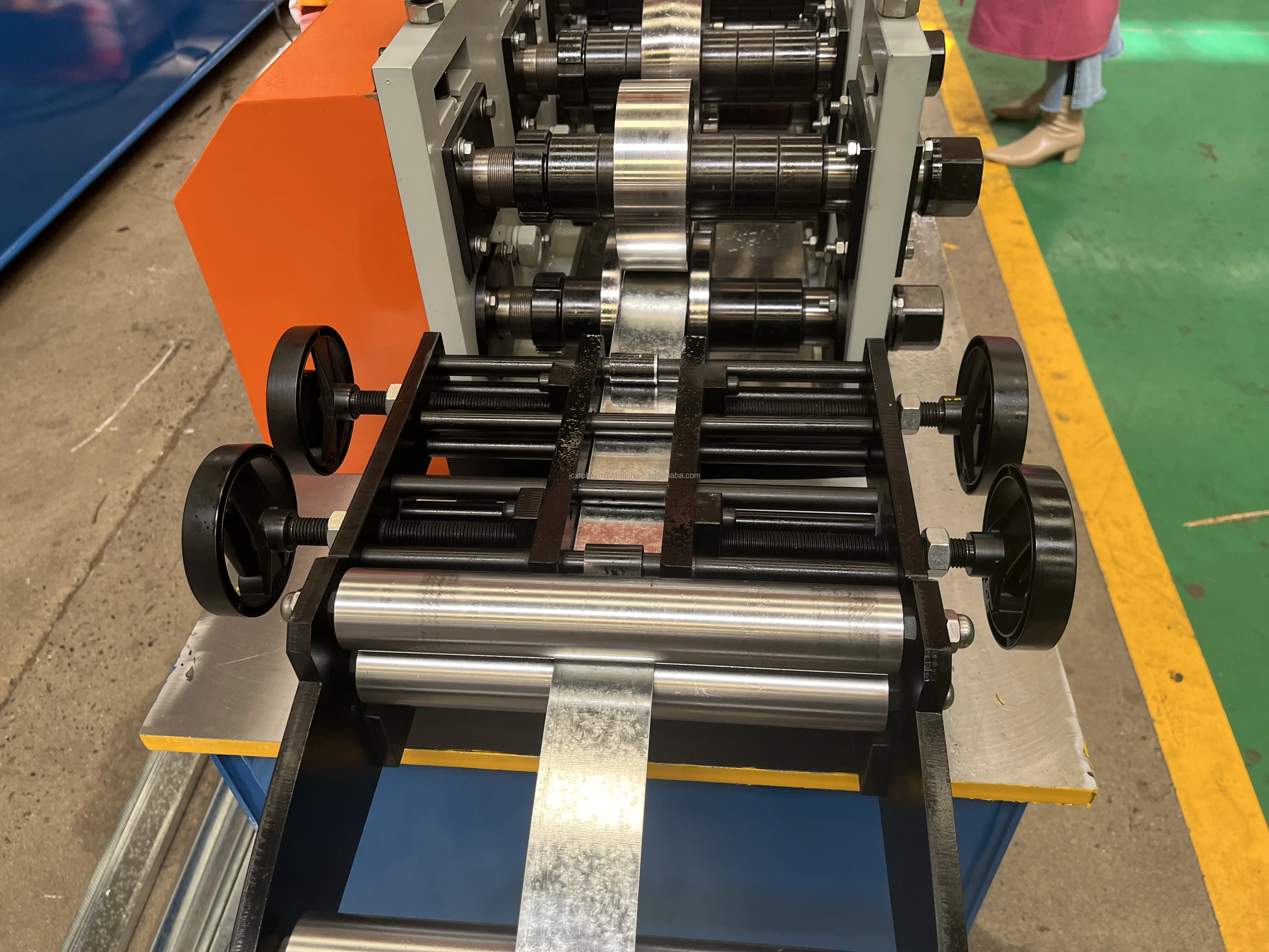 Automatic C U V Profile Drywall Machine Light Keel Production Line CD UD Profile Roll Forming Machine