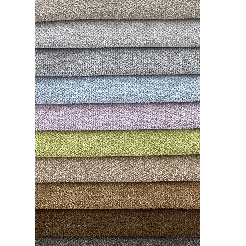 beautiful designer fabric 100% Polyester high quality and cheap linen fabric for sofa