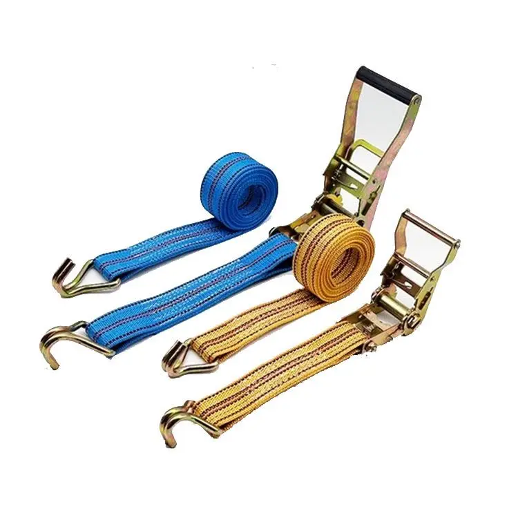25mm 38mm 50mm 800-1000KG deformability rachet tie down for cargo lashing belt endless straps and with hook