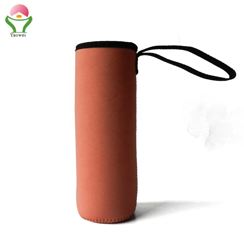 Newest custom  Nice Design hot water Bottle case neoprene water holder with strap