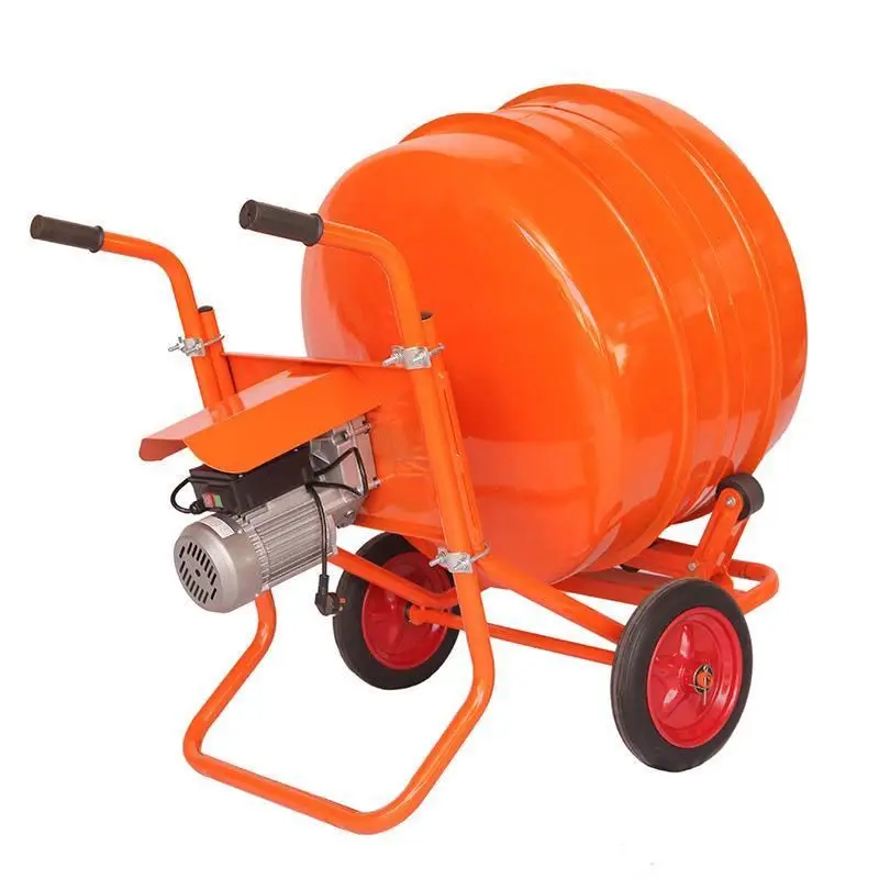 Hot Sale Small Portable Drum Mobile Cement Machine Price Mini Electric Mixer Concrete