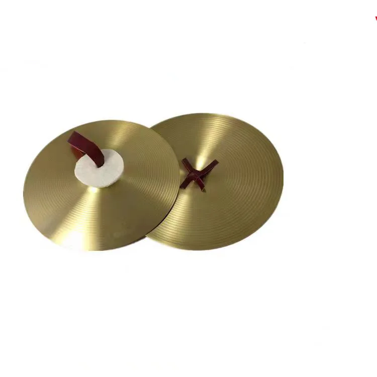 Alloy cymbal large cymbal school drum horn team student hand cymbal