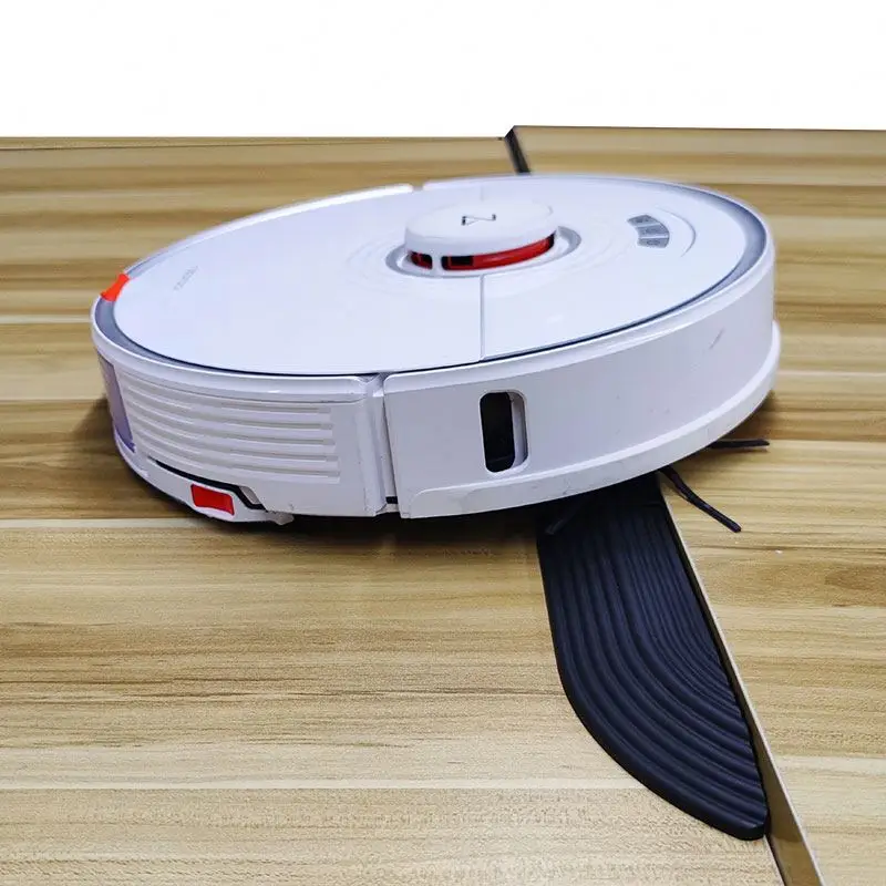 Black Robot Vacuum Cleaner Threshold Ramp Mat Fit For Xiaomi i Robot Roomb a Ecovacs Robot Vacuum Cleaner Accessories