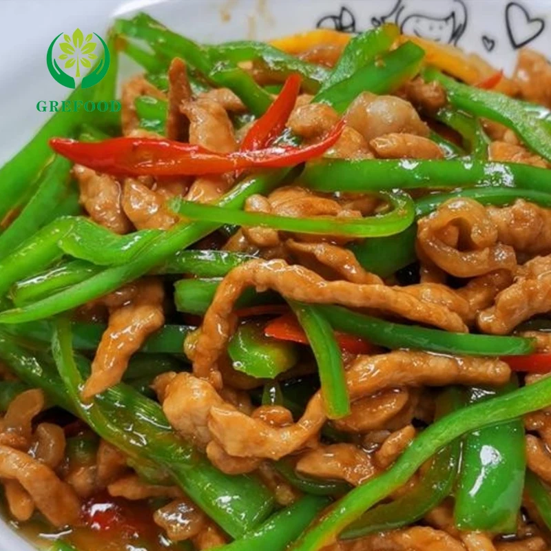 Best-selling TVP noodles low fat Spicy Snack food HALAL Soy Protein vegetarian food MUI textured vegetable protein