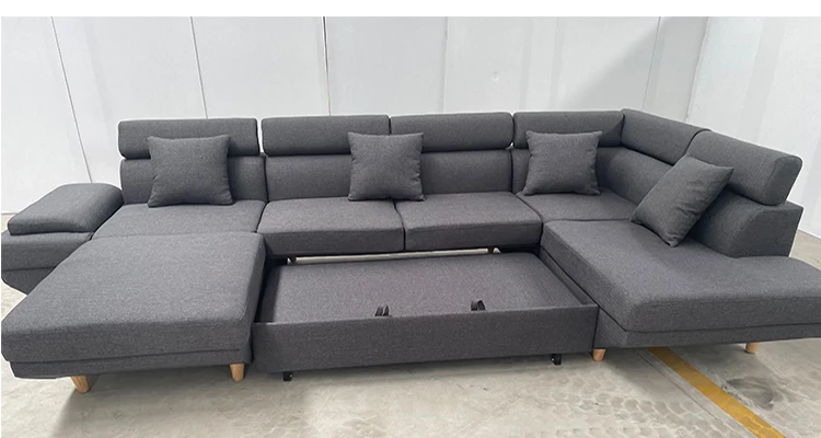 U-Shaped Sofa Set  sectional sofa chesterfield sofa seat cushion cover For Living Room Furniture