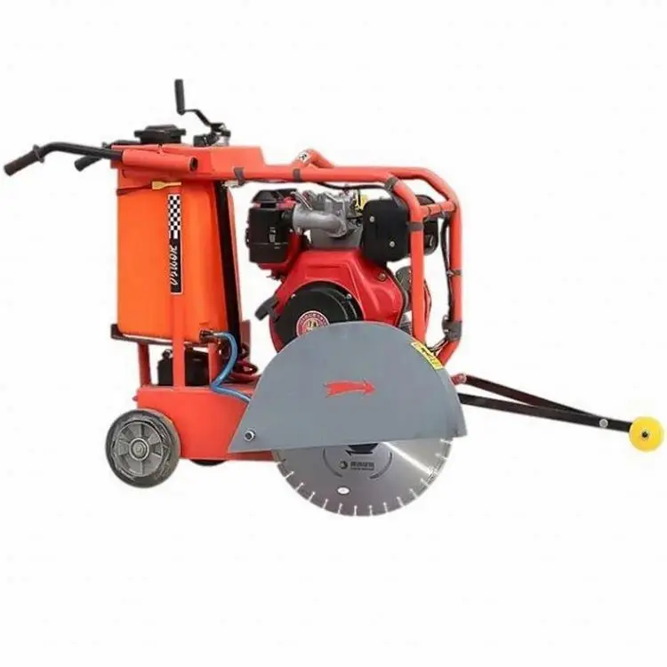 Supply Electric Pavement Floor Saw Road Cutter Reinforced Cutting Concrete Slab
